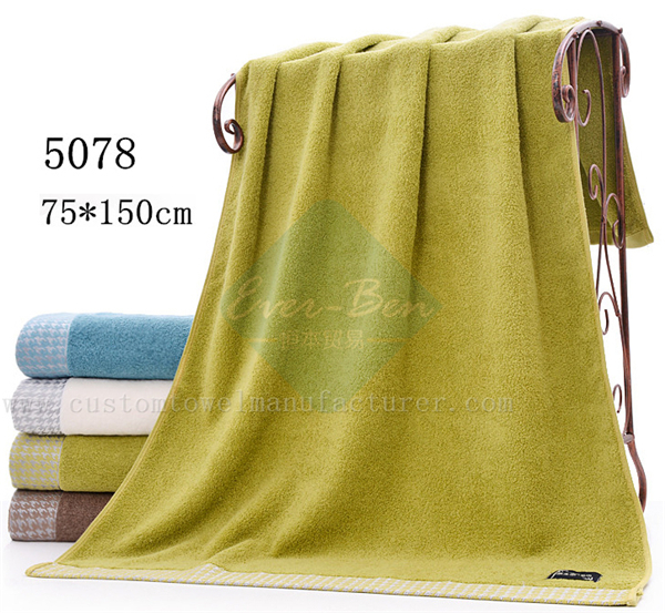 China EverBen Custom linen hand towel Exporter ISO Audit Bamboo Face Towels Factory